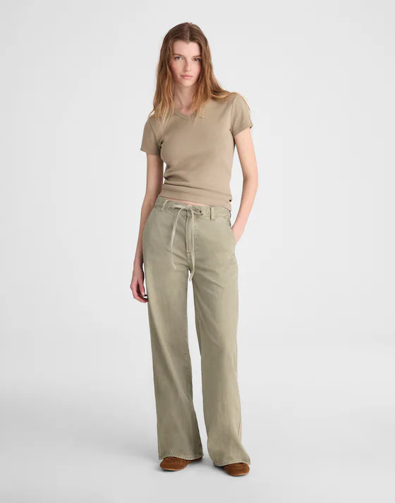 The Ultimate Wide-Leg Pant in Airy Denim | Madewell