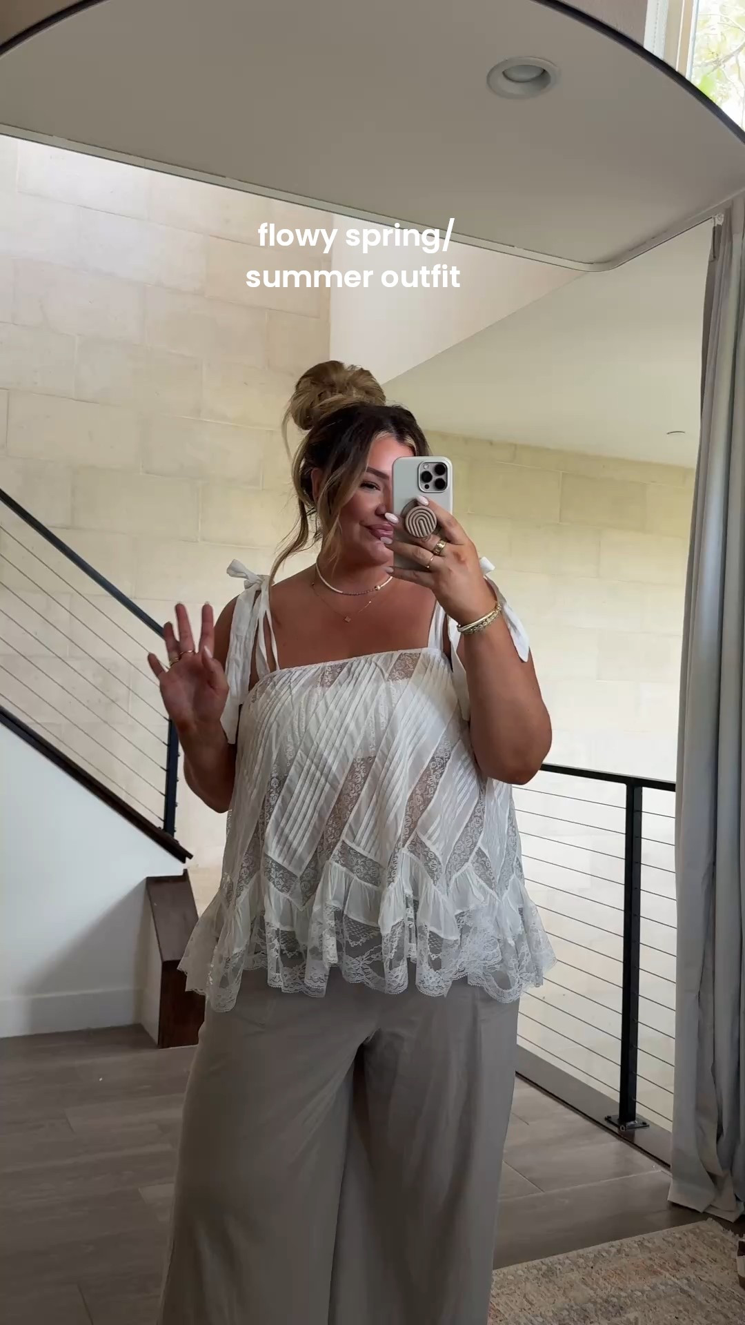 wearing large in both :)) 

#LTKSeasonal #LTKStyleTip