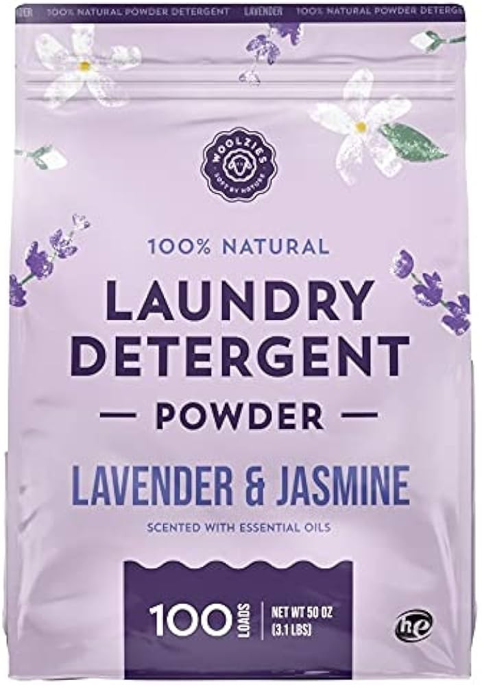 Woolzies 100% Natural Laundry Powder Detergent Soap Scented with Pure Essential Oils Extra Streng... | Amazon (US)