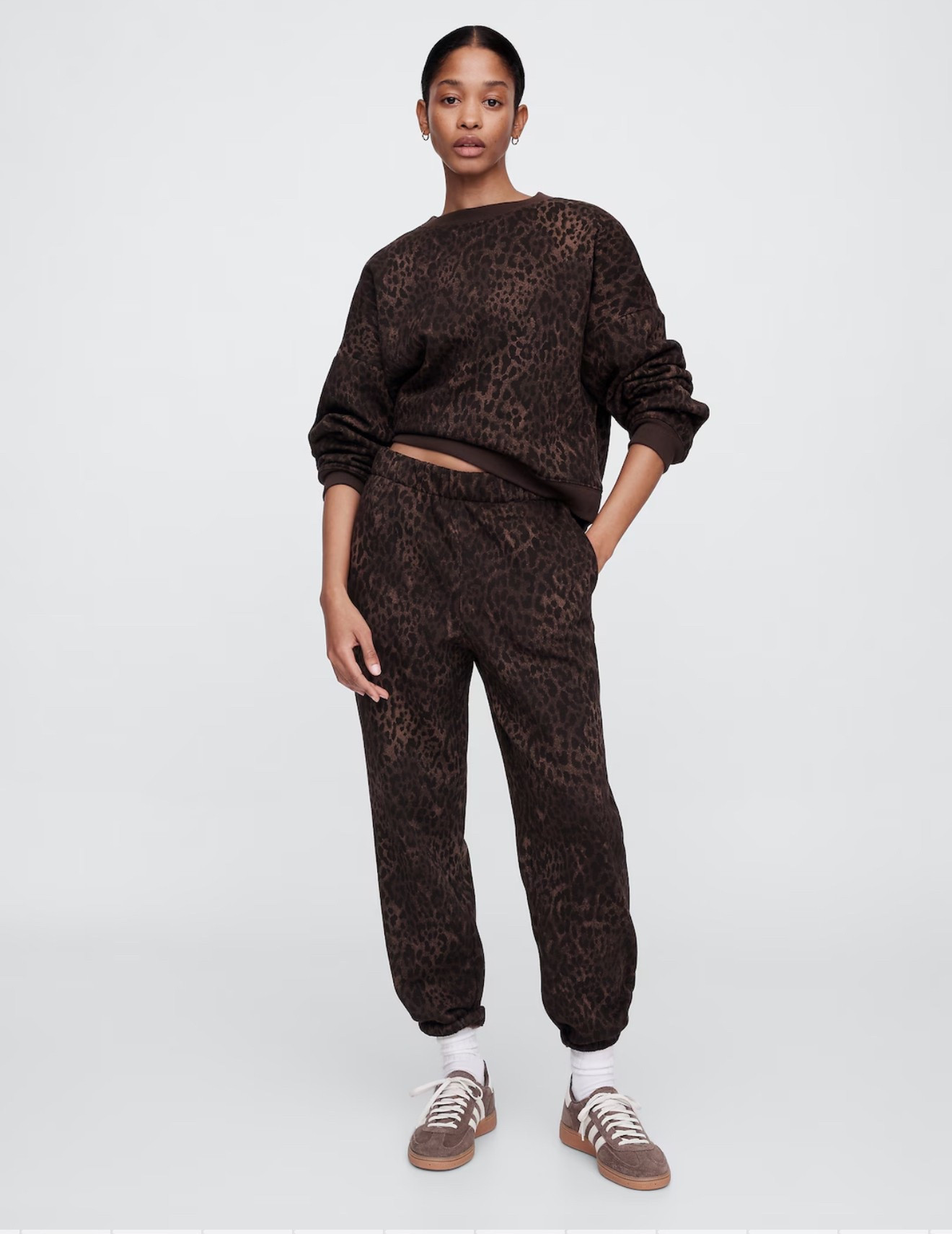 Leopard + Sweatsuit = SOLD! 

#LTKFindsUnder50