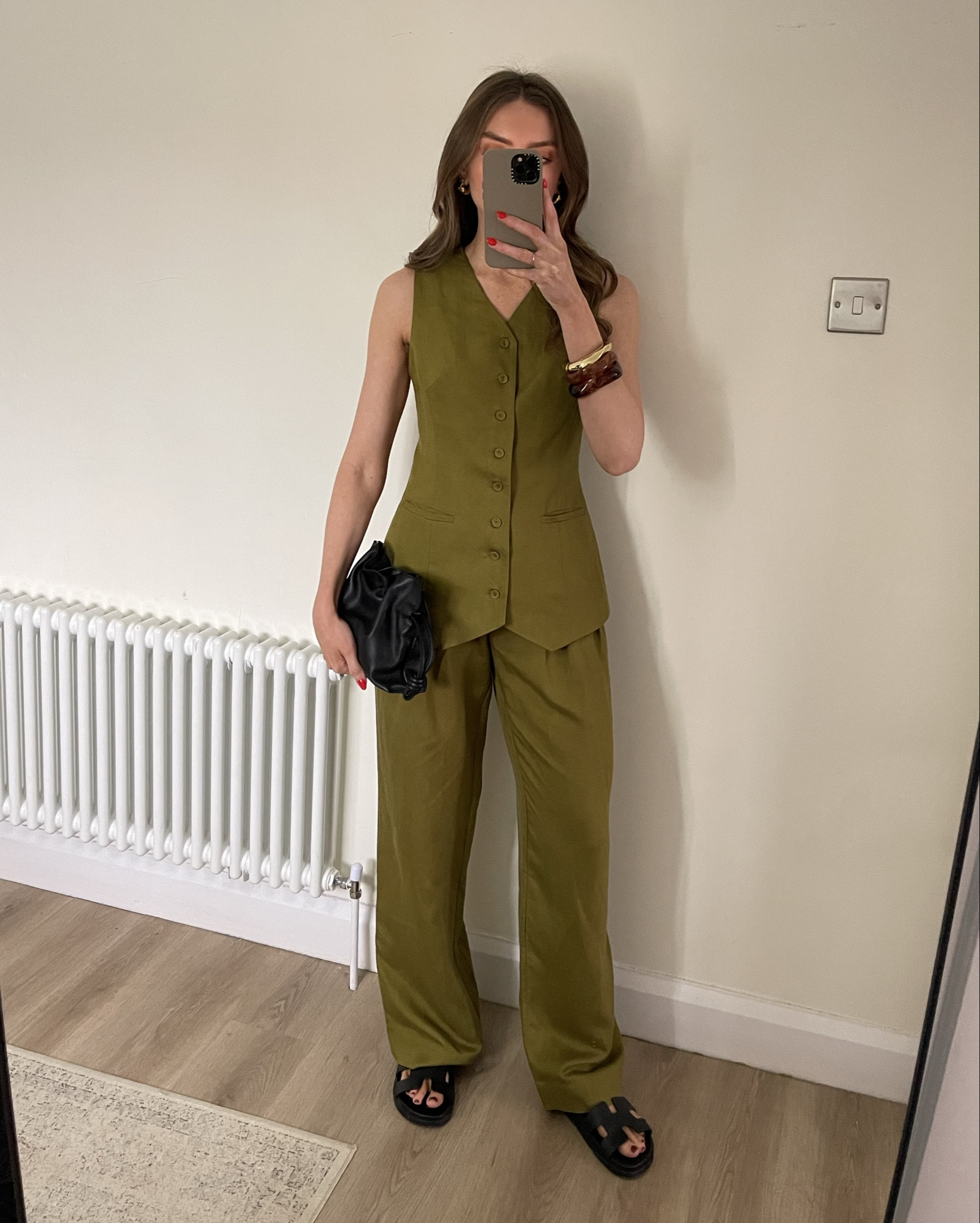 Winter sun holiday outfit inspiration 

Size 6 in the Karen Millen linen waistcoat 
Size 8 in the matching trousers - EMILY15 for an extra 15% off 
Loewe mini flamenco bag - exact & similar styles linked 
Hermes Chypre sandals - dupes linked 
Karen Millen bangles 


Holiday outfit, linen co-ord, linen trousers, holiday look, city break outfit 

#LTKeurope #LTKuk