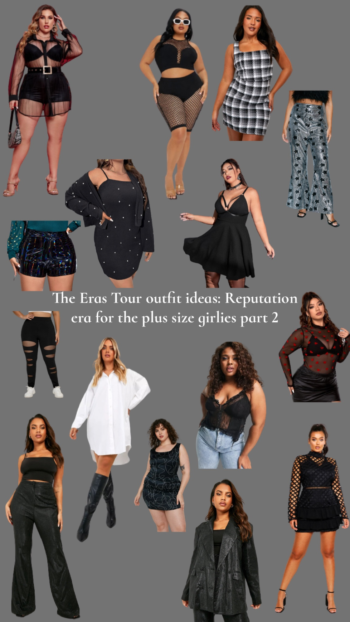 Taylor Swift The Eras Tour outfit inspiration: Reputation era for the plus size girlies part 2 🐍 

#LTKsalealert #LTKcurves #LTKunder100