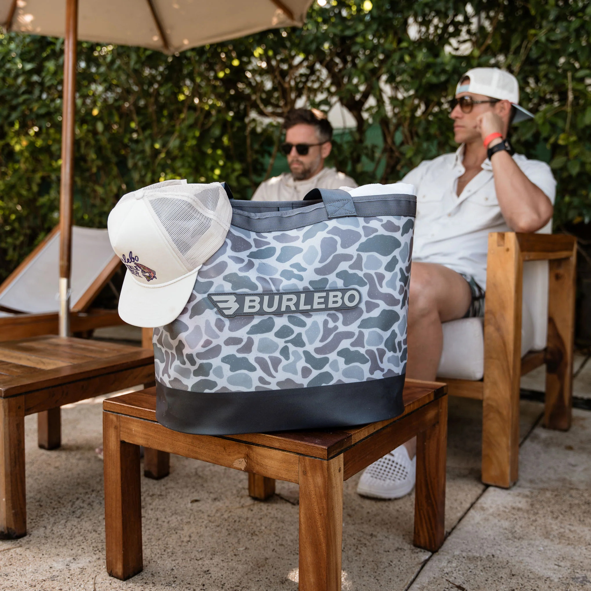 Classic Deer Camo Waterproof Tote | BURLEBO | BURLEBO