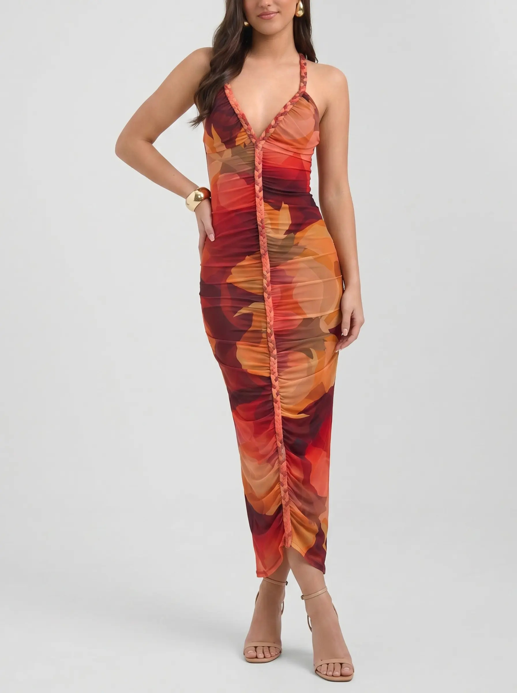 Thalassa Printed Mesh Dress (Women) | Nordstrom | Nordstrom