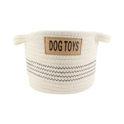 Midlee Dog Toy Rope Cotton Basket (Small) | Target