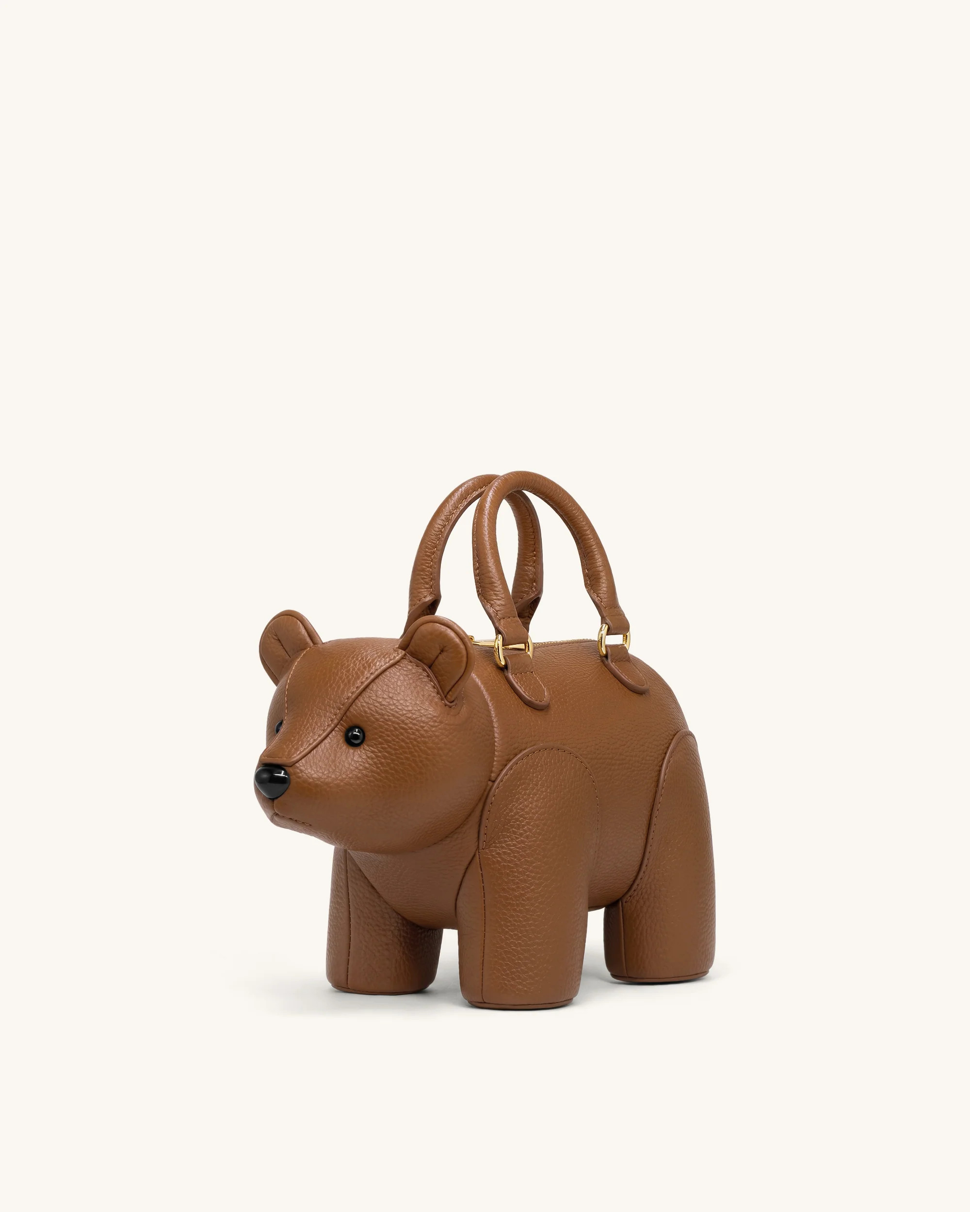 Bernie Bear Top Handle Bag - Brown | JW PEI US