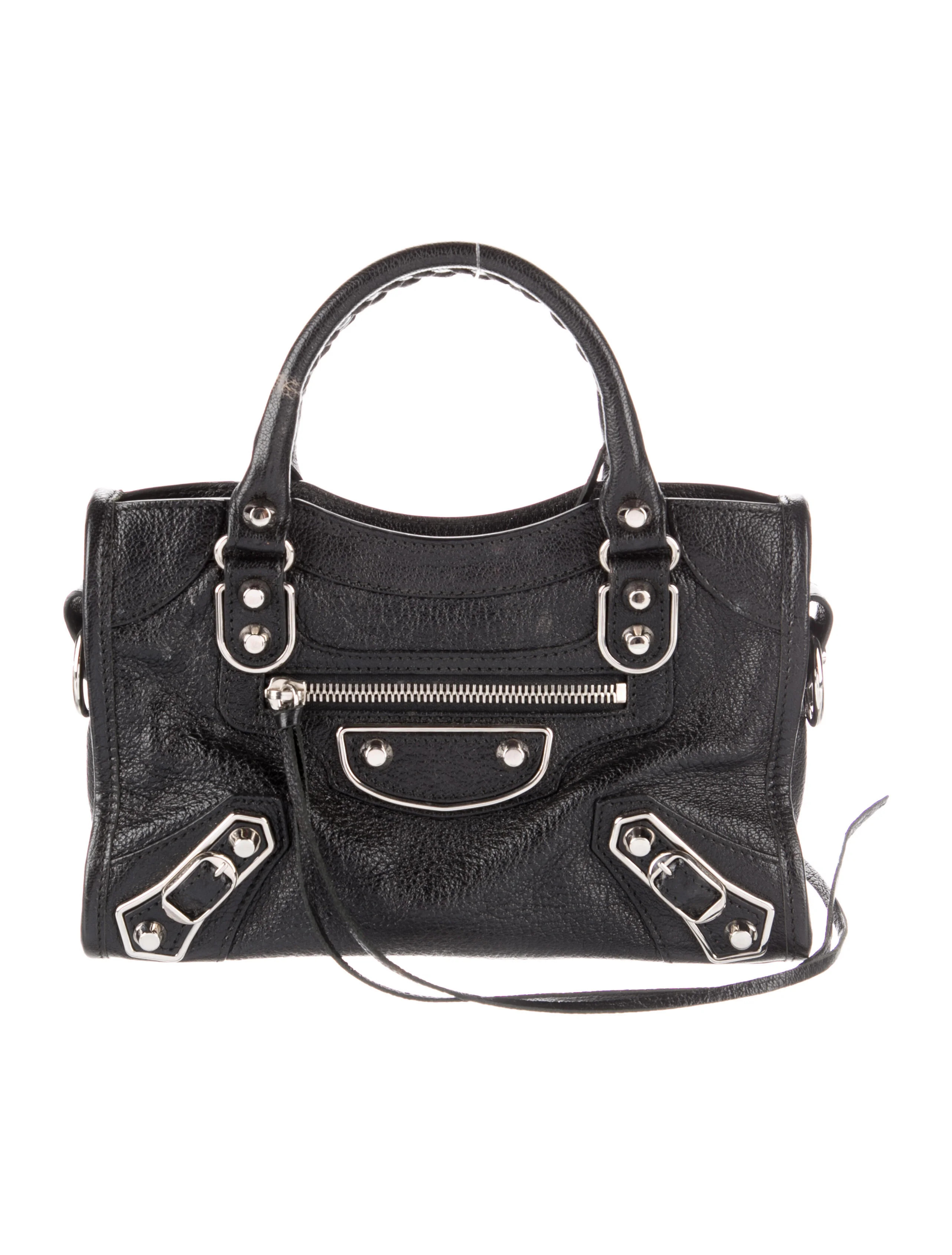 Motocross Metallic Edge Mini City Bag | The RealReal