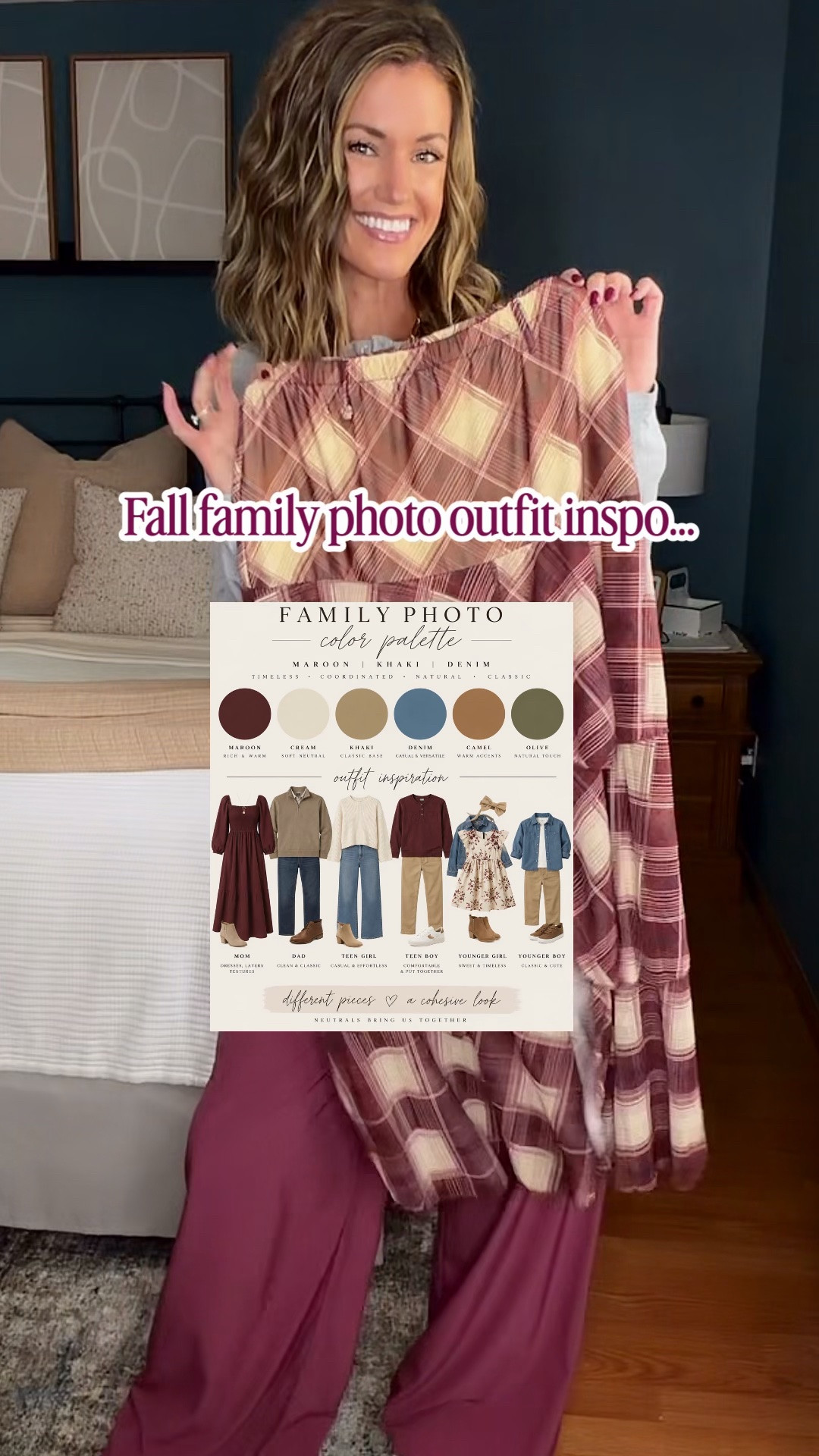 Fall family photo inspo
Top and jacket / small 
Skirt/ medium

#LTKSeasonal #LTKOver40