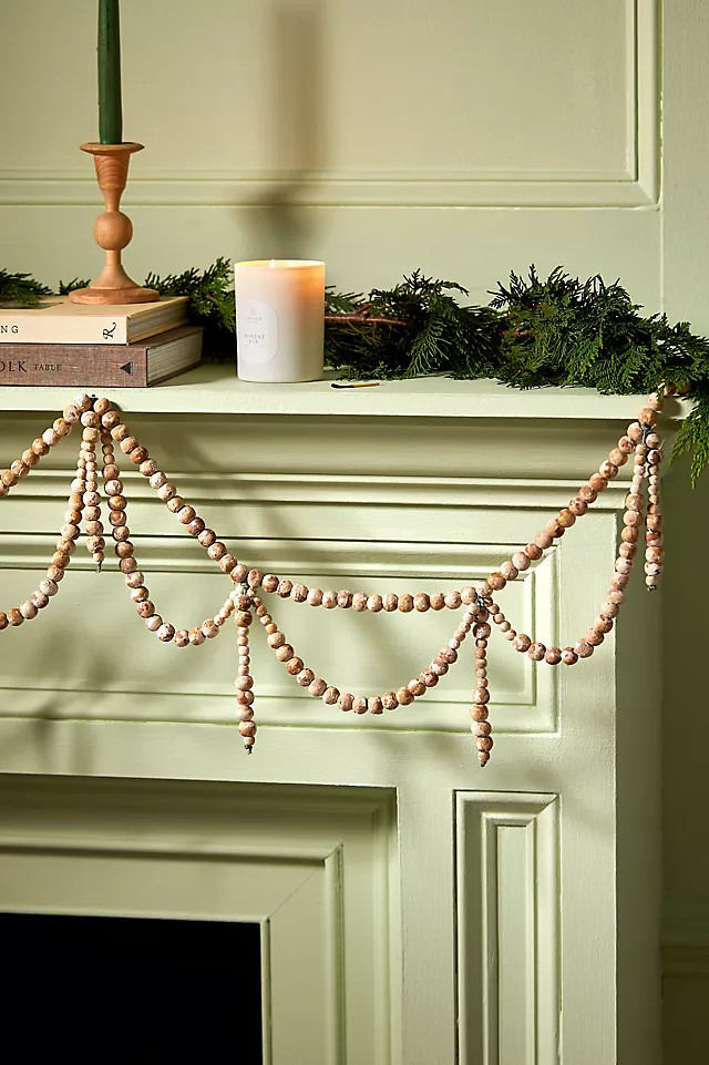 Beaded Swoop Garland | Anthropologie (US)
