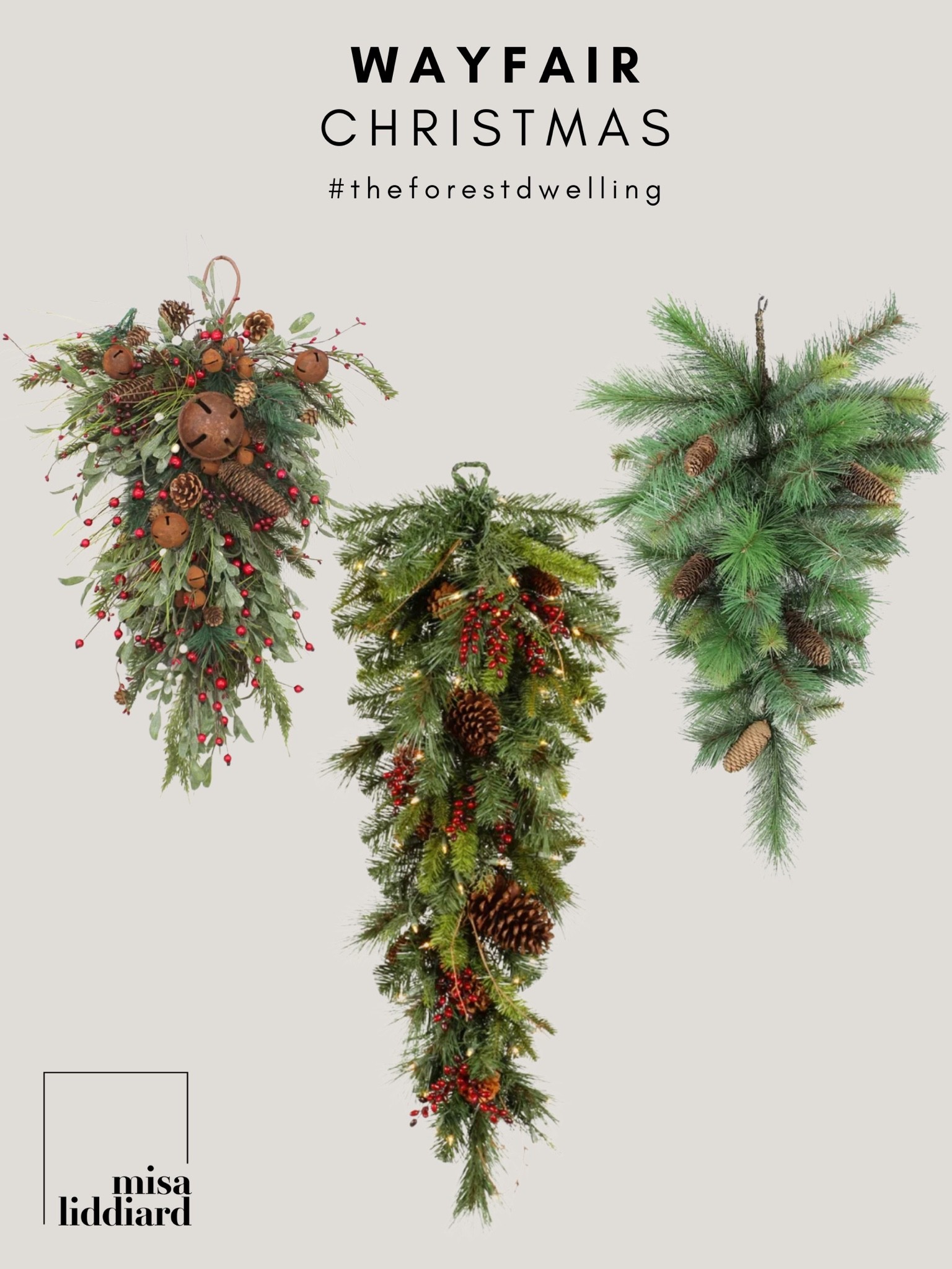 A Christmas Swag is such a new concept for me but I’m loving the look over a wreath. Might be using a few is these this year from Wayfair  

#LTKhome #LTKHoliday #LTKSeasonal