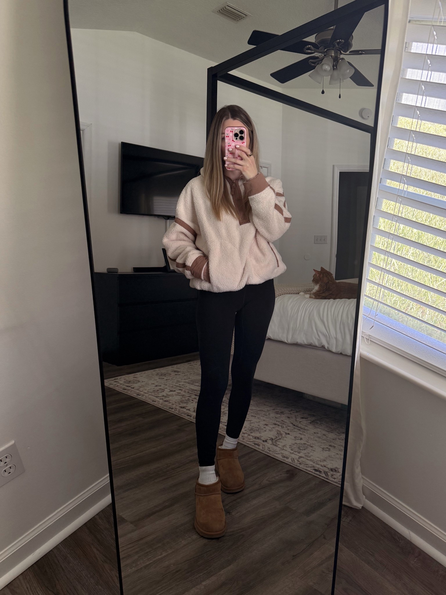 Sherpa pullover jacket from Amazon. So cozy & cute! I’m wearing a size small. 

#LTKFindsUnder50 #LTKStyleTip #LTKSeasonal