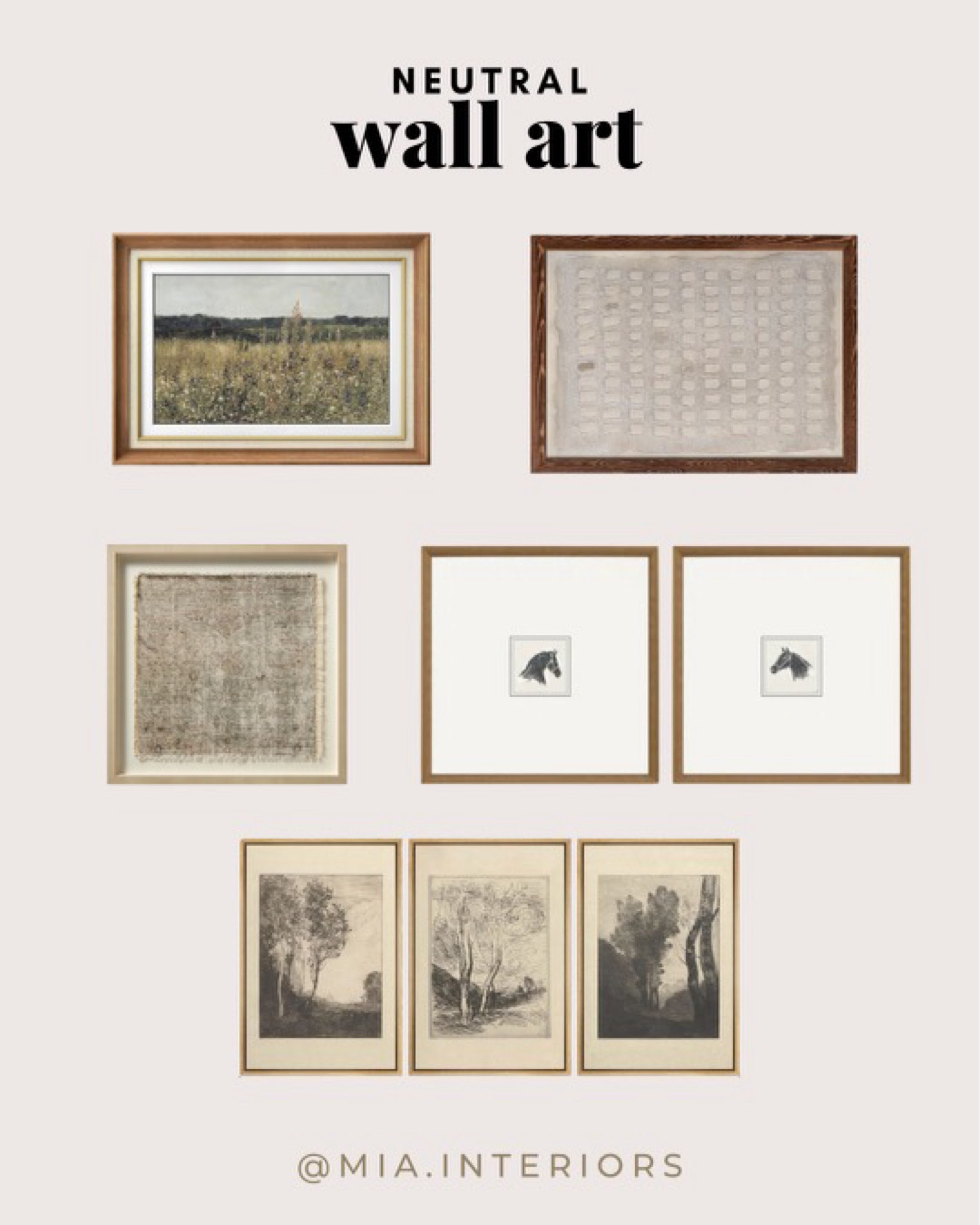 Here’s some pretty, neutral art that’ll work in any space! 

#LTKFindsUnder50 #LTKHome #LTKStyleTip