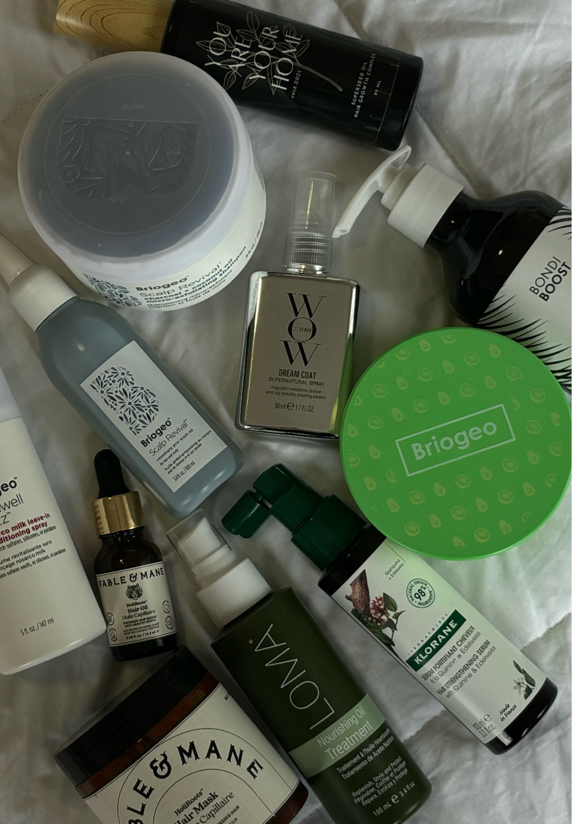 hair wash day products 🖤