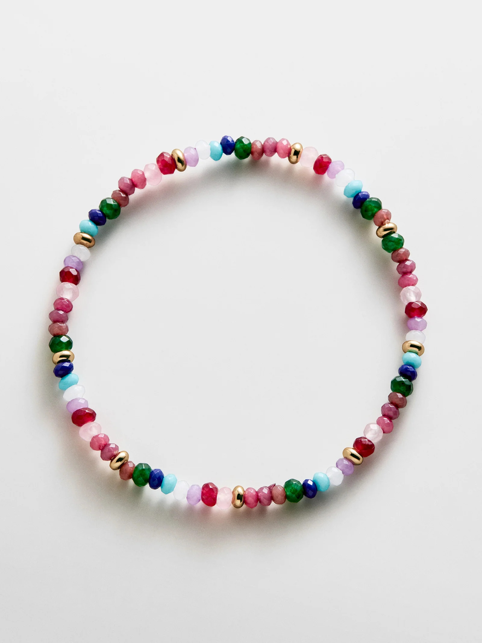 Emily Semi-Precious Bracelet - Dark Multi | BaubleBar