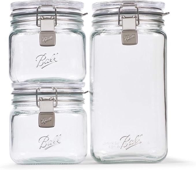 Ball Storage Latch Jars, 3-Pack | Amazon (US)