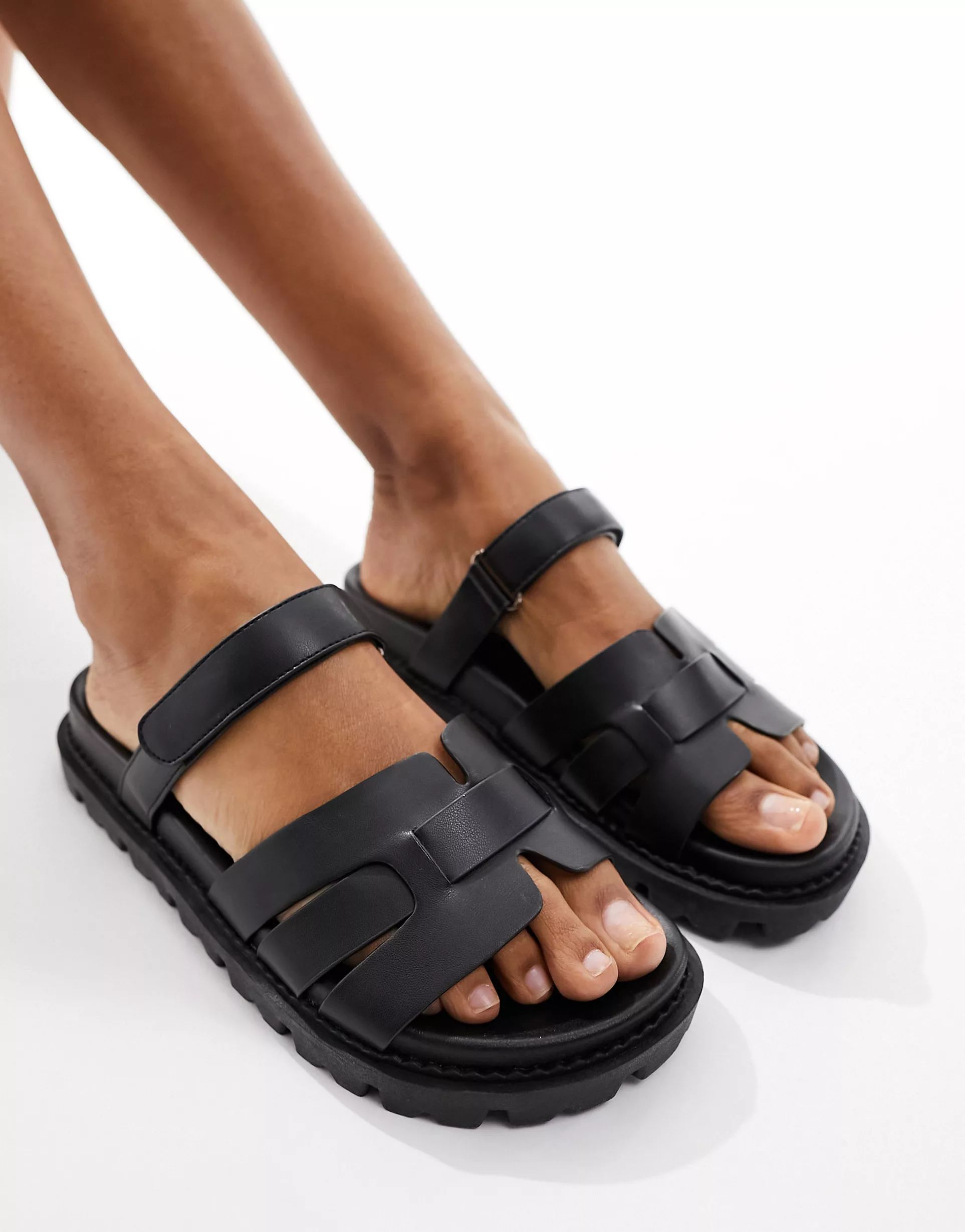 Simmi London Adelle sandal in black | ASOS (Global)