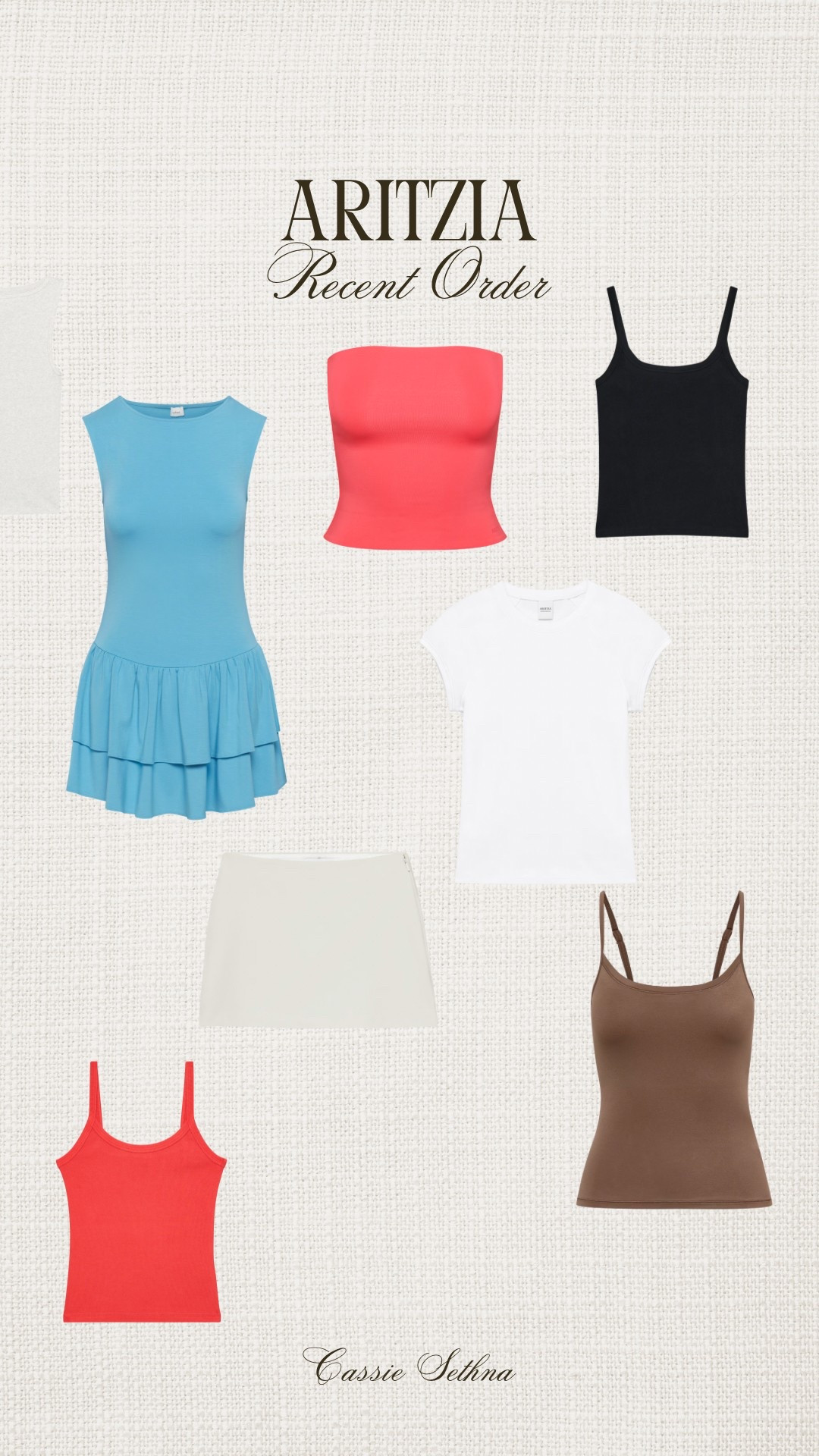 What I recently ordered from Aritzia! One of my fave places to get amazing staple tank tops, tee shirts, and long sleeves! They have such great quality basics! 

#LTKStyleTip #LTKSeasonal #LTKSpringSale