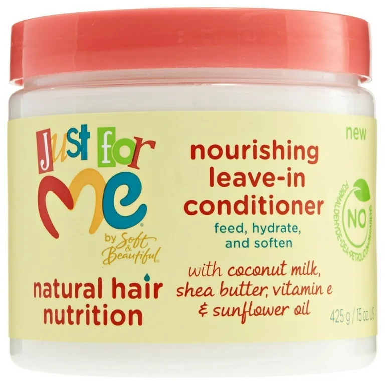 Just For Me Hair Nutrition Nourishng Leave In Conditioner, 15 Oz. | Walmart (US)
