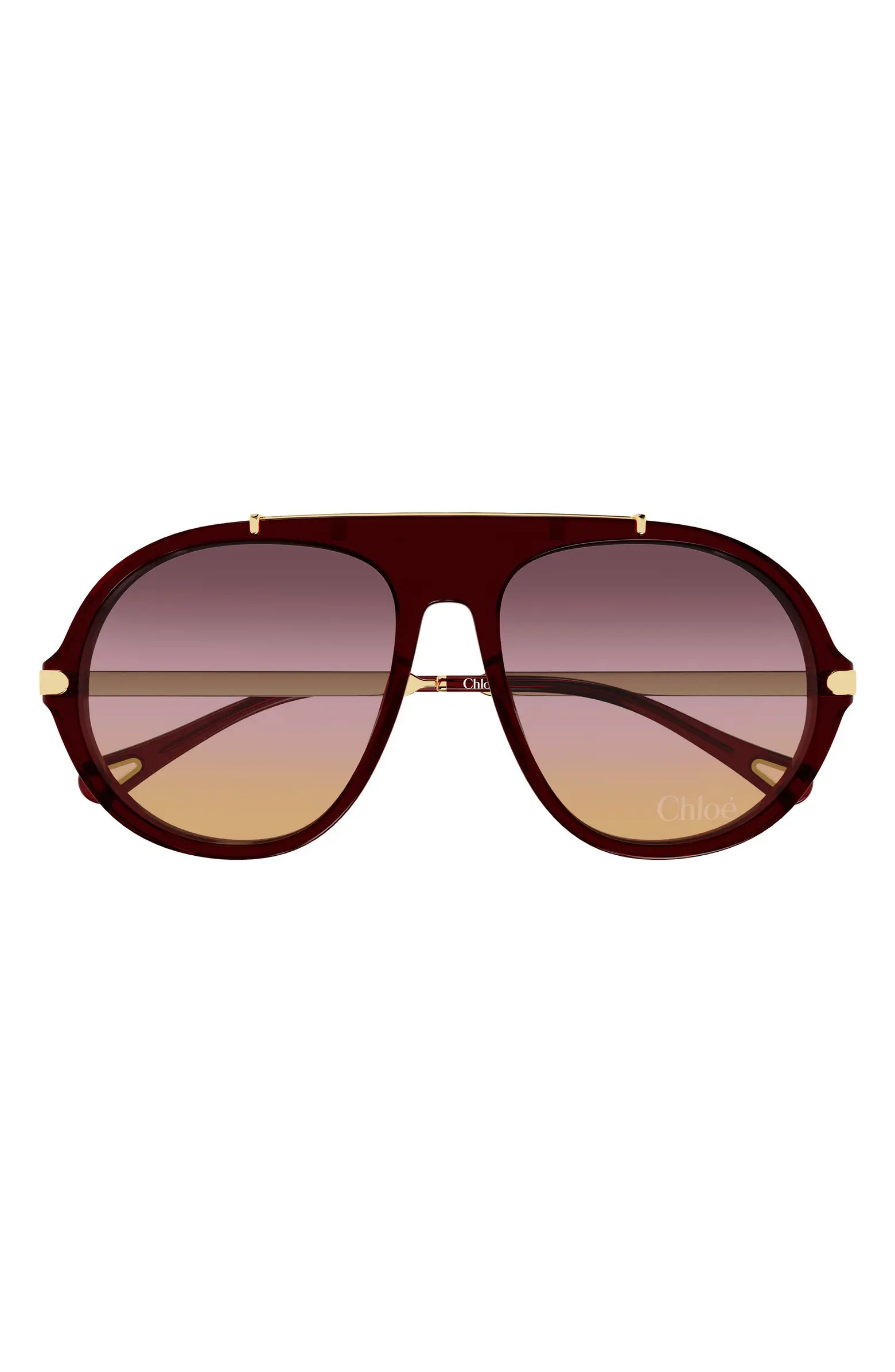 58mm Gradient Round Sunglasses | Nordstrom