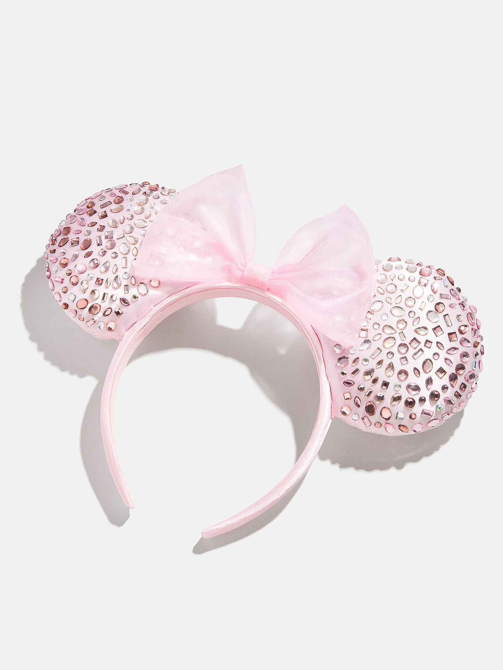 Disney Minnie Mouse Pink Bezel Ears Headband - Minnie Mouse Pink Bezel Ears | BaubleBar (US)