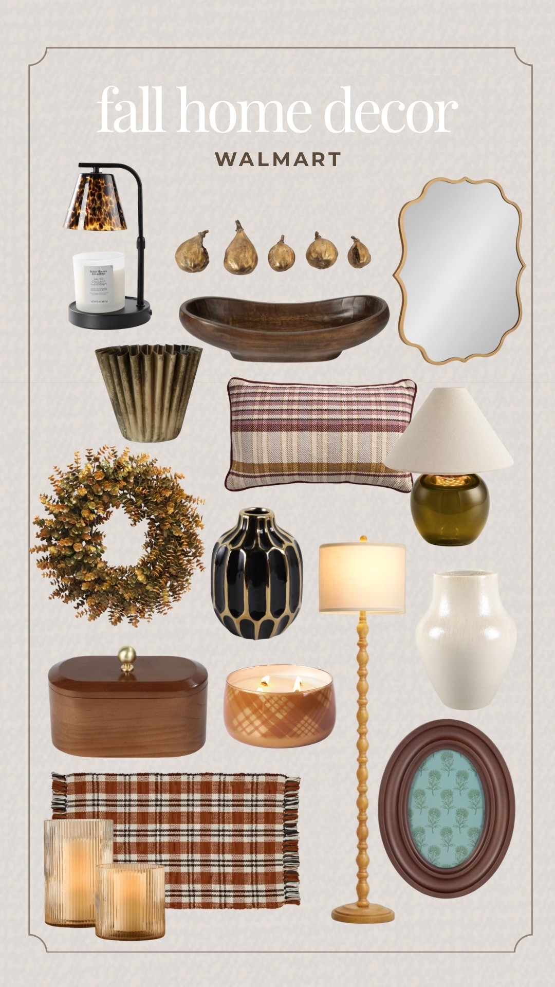 Walmart’s fall decor is arriving in stores and it is all so cute! Here are some pieces I’m eyeing.

#LTKSeasonal #LTKHome #LTKPlusSize