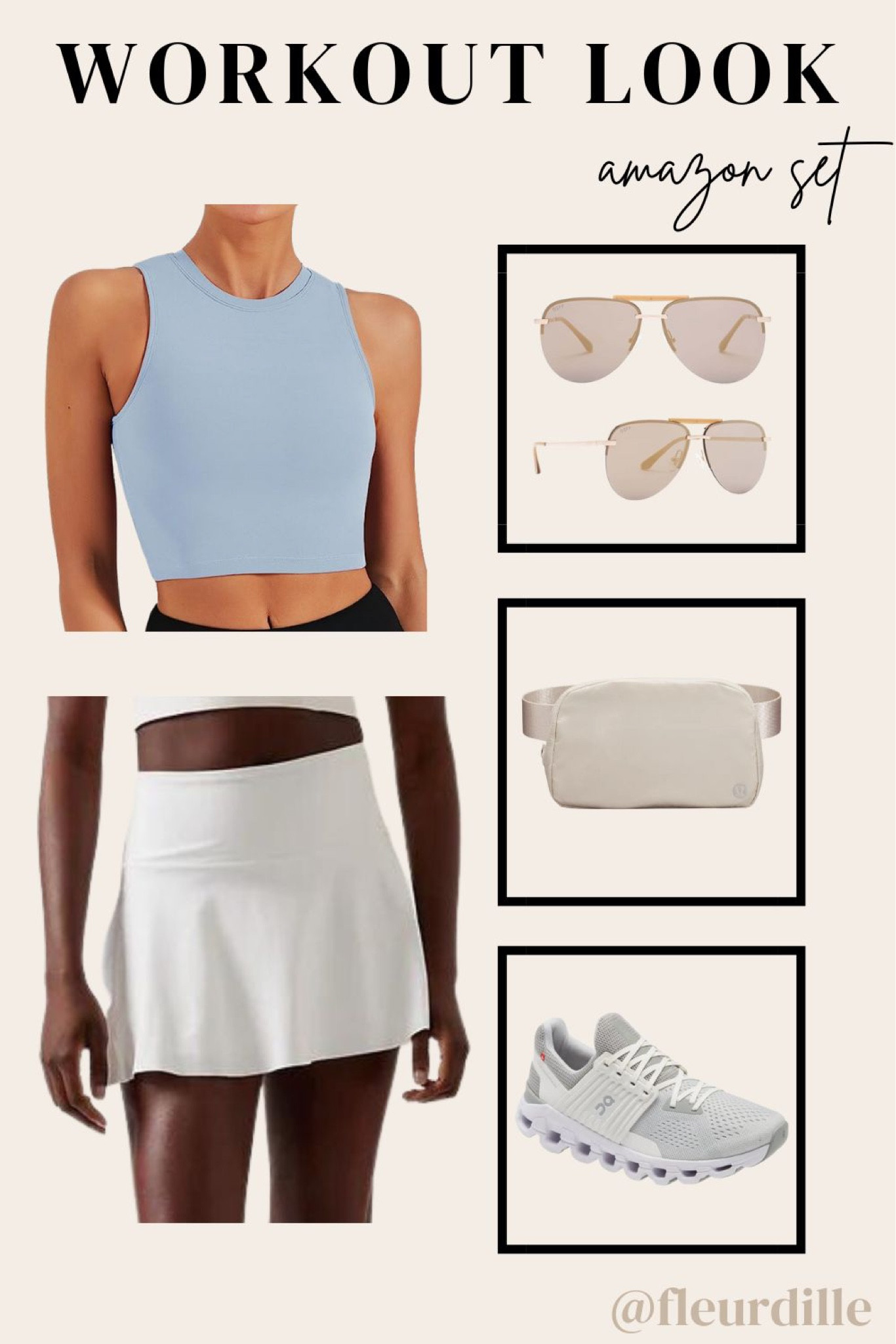 Athletic outfit - size up one in top. Skort is TTS. 

#LTKFitness #LTKsalealert #LTKstyletip