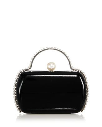 AQUA Imitation Pearl Trim Mini Clutch Crossbody - Exclusive  | Bloomingdale's Handbags | Bloomingdale's (US)
