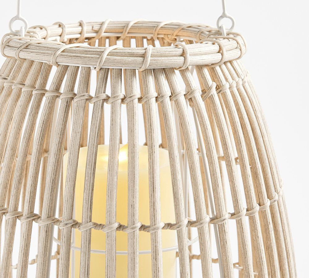 Careyes Handcrafted Outdoor Woven Lantern | Pottery Barn (US)