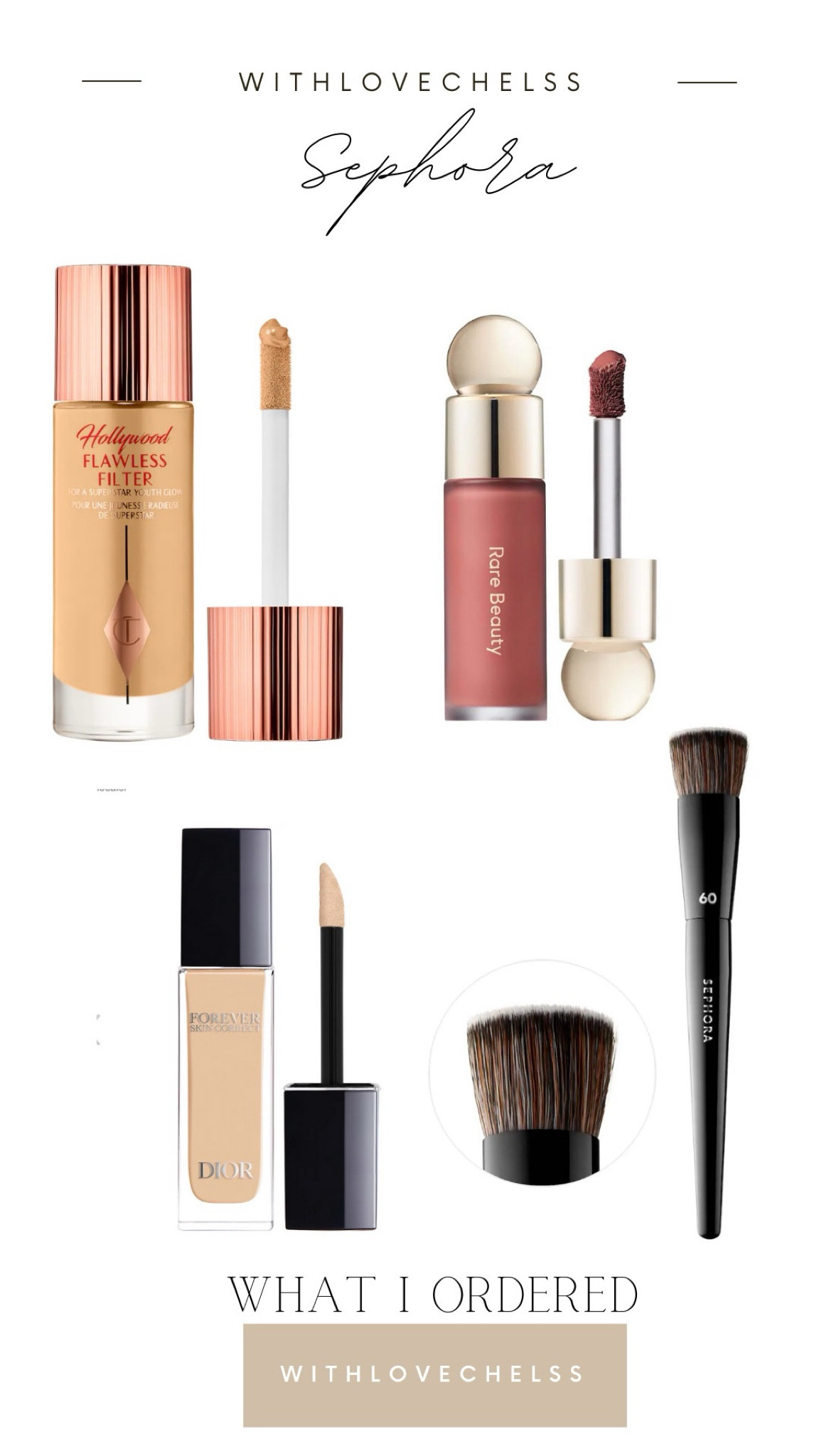 What I ordered from Sephora 

#LTKxSephora