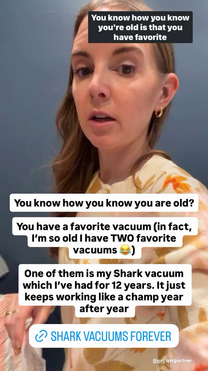You know how you know you are old?

You have a favorite vacuum (in fact, I’m so old I have TWO favorite vacuums 😂) 

One of them is my Shark vacuum which I’ve had for 12 years. It just keeps working like a champ year after year.

Then I got a cordless vacuum (Dyson) and it changed my life!!!  @qvc qvcpartner

#LTKHome #LTKSaleAlert