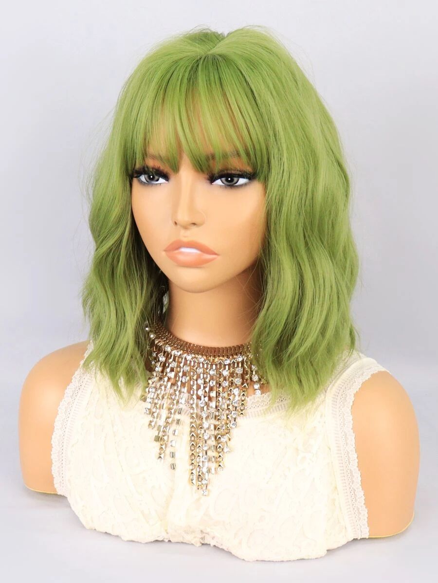 Short Curly Synthetic Wig With Bangs
   
      SKU: sb2207157336339677
          (100+ Reviews)  ... | SHEIN