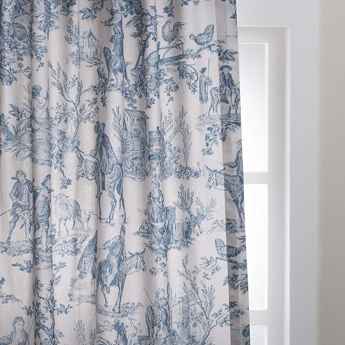 Maison d' Hermine The Miller 100% Cotton Curtain One Panel for Living Rooms Bedrooms Offices Tail... | Amazon (US)