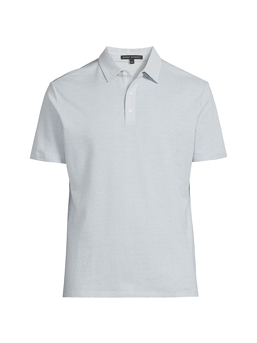 Men's Roscoe Polo Shirt - Soft Teal - Size Small | Saks Fifth Avenue