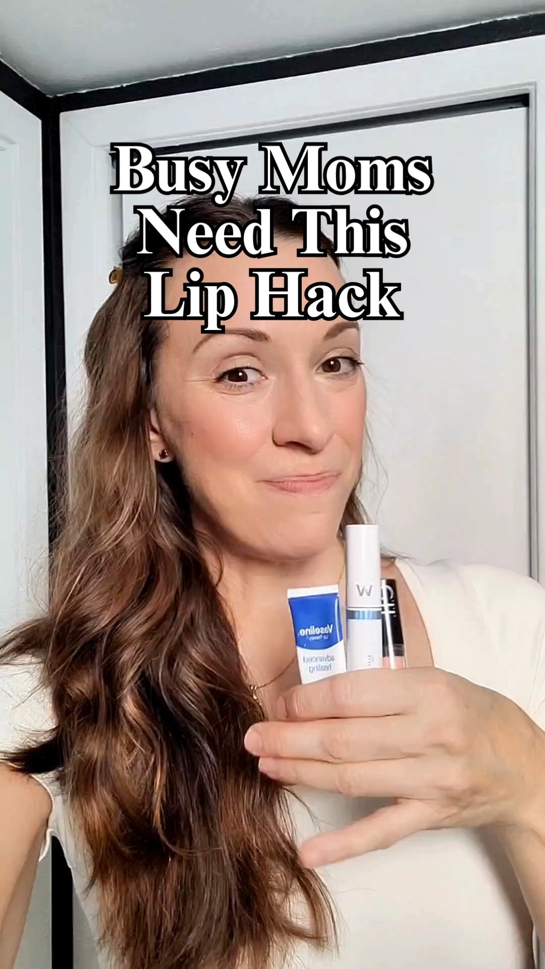 Busy moms… you need this 💋 #beautyhacks #busymom #quickmakeup #momlife #selfcare #LTKdayinmylife #LTKgrwm #LTKmomlife 

 #LTKOver40 #LTKBeauty