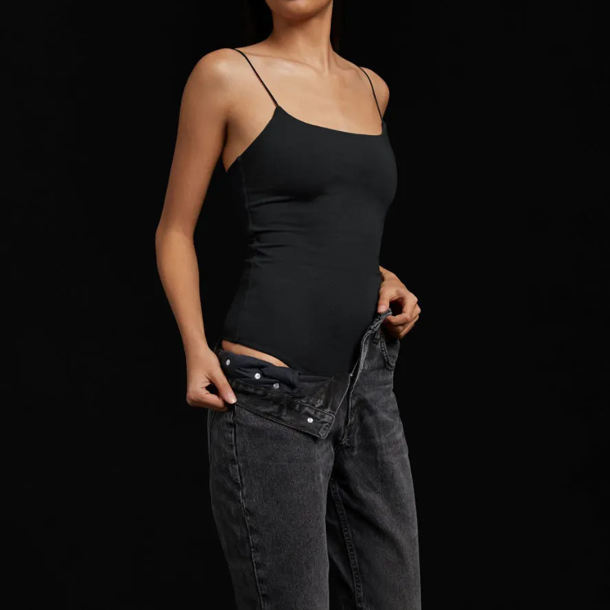 Women's Cami Bodysuit | Black - nuuds | nuuds