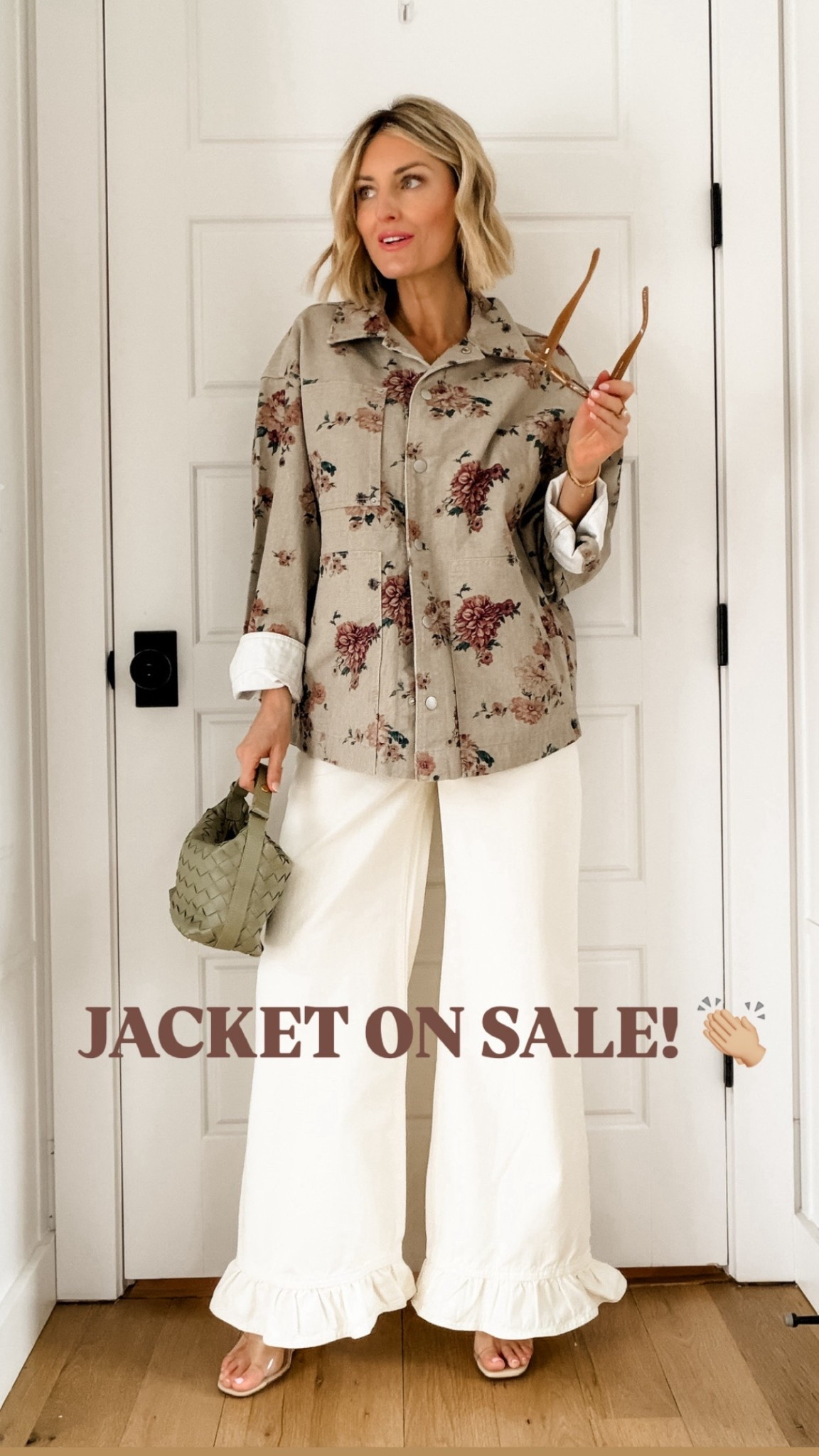 Love this floral jacket for spring! It’s currently on sale, & it ends today! This floral print is so pretty! Wearing S/26!

Loverly Grey, Target sale, floral jacket, spring outfit, spring looks 

#LTKSeasonal