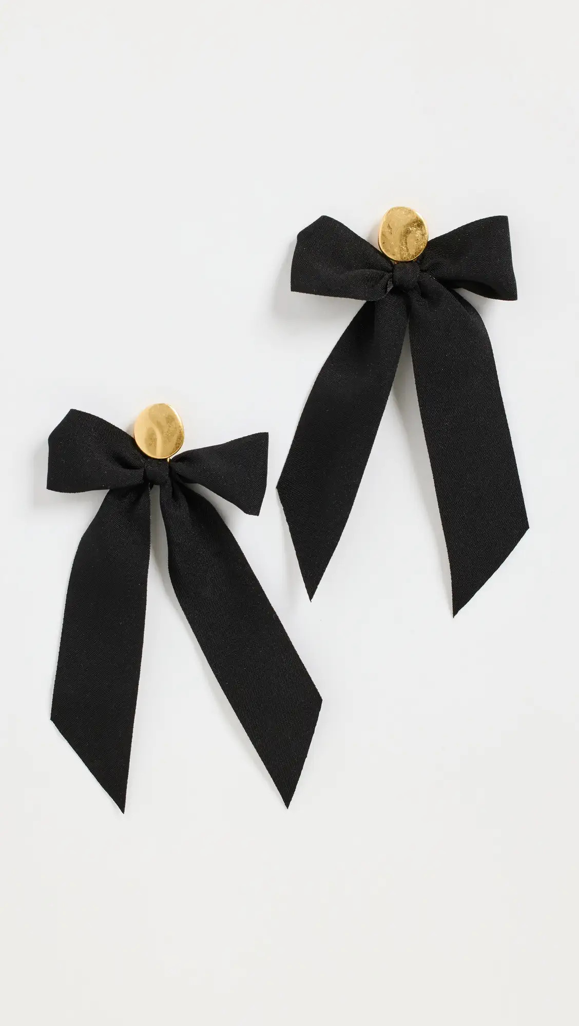 Madewell Satin Bow Statement Earrings | Shopbop | Shopbop