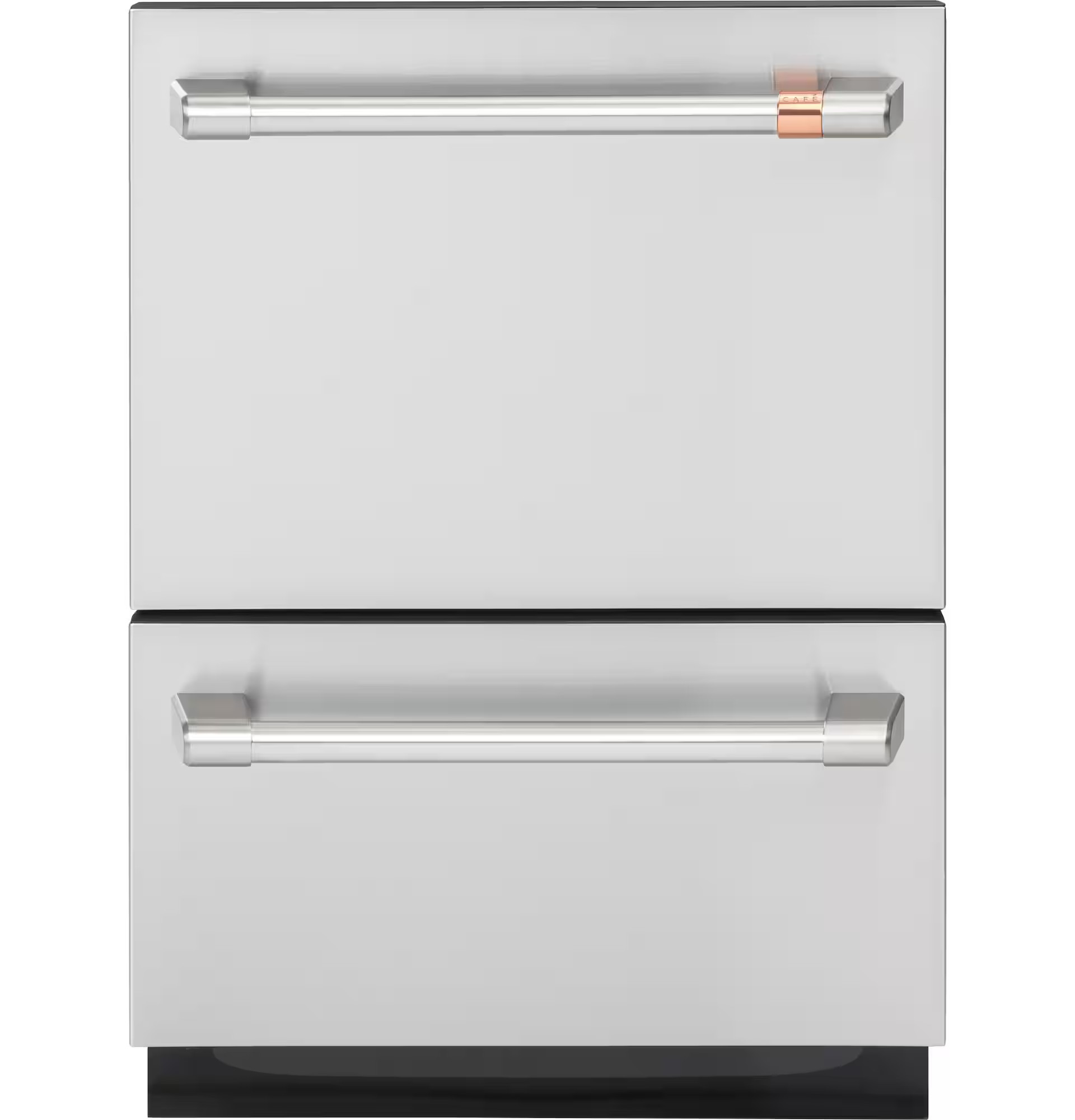 Café - 24"" Top Control Built-In Double Drawer Dishwasher, Customizable - Stainless Steel | Best Buy U.S.