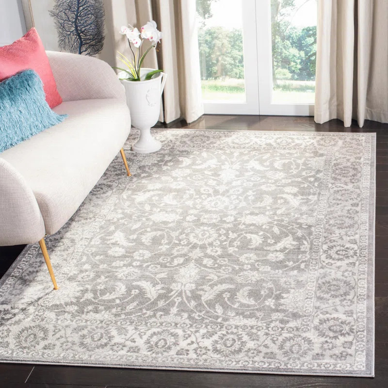 Llana Cream/Gray Rug | Wayfair North America