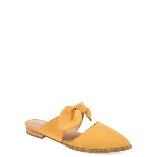 Brinley Co. Womens Bow Accent Slip-on Flat | Walmart (US)