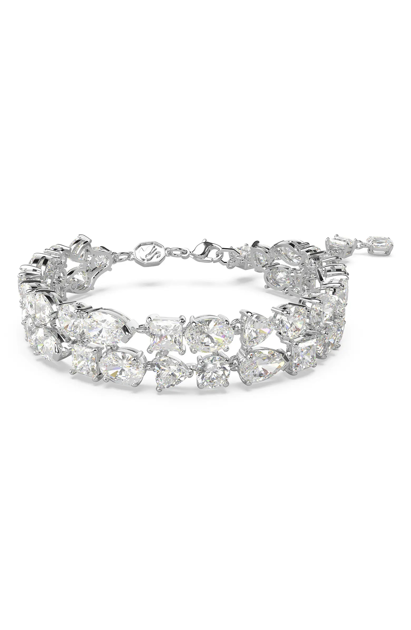 Swarovski Mesmera Crystal Double Row Bracelet | Nordstrom | Nordstrom