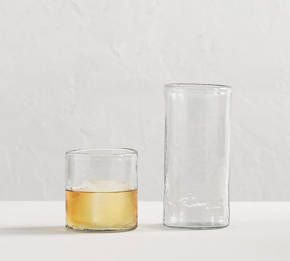 Hammered Handcrafted Drinking Glasses | Pottery Barn (US)