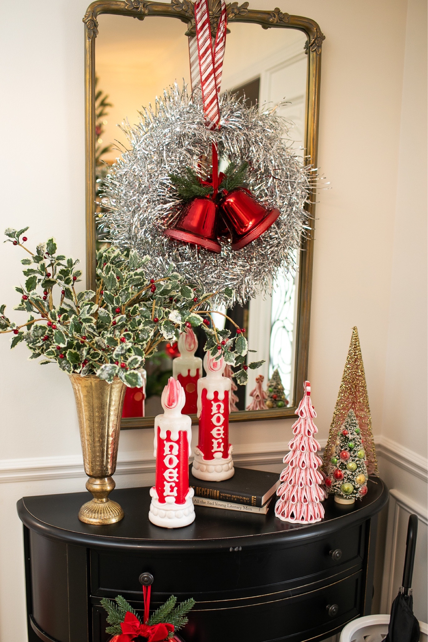I love to design a cute entry to greet my guests when they enter my home. It’s the energy that greets them! 

#LTKSeasonal #LTKhome #LTKHoliday