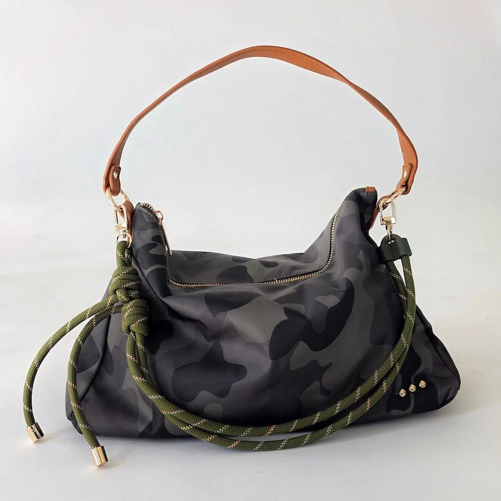 Nikki Nylon Slouchy Shoulder Bag | Pretty Simple