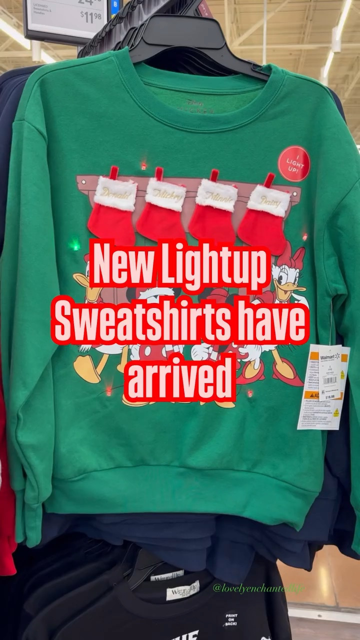 Runnn to Walmart….Mickey and Friends! Harry Potter! Rudolph! Winnie the Pooh! They have new embroidered light up sweatshirts and they are so fun and perfect to start wearing this weekend! ❄️

#disney #christmas #walmart #winniethepoohandfriends #mickeyandfriends #harrypotter #christmaslights #rudolphtherednosedreindeer #walmartfashion #cozy #sweaterweather #disneyblogger #shopwithme #itslit

#LTKHoliday #LTKStyleTip #LTKSeasonal