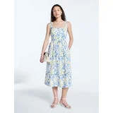 Free Assembly Women’s and Women's Plus Sleeveless Belted Cotton Midi Dress, Sizes XS-4X | Walmart (US)