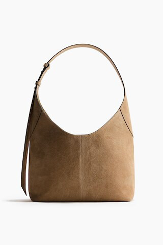 H & M - Suede Shoulder Bag - Beige | H&M (US + CA)