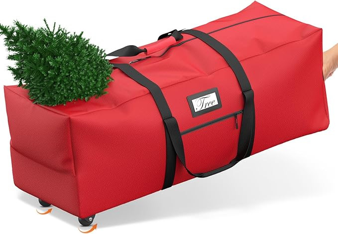 Mrrihand Christmas Tree Storage Bag, 9Ft Large Artificial Anti-Tear Heavy-Duty 600D Oxford Cloth ... | Amazon (US)