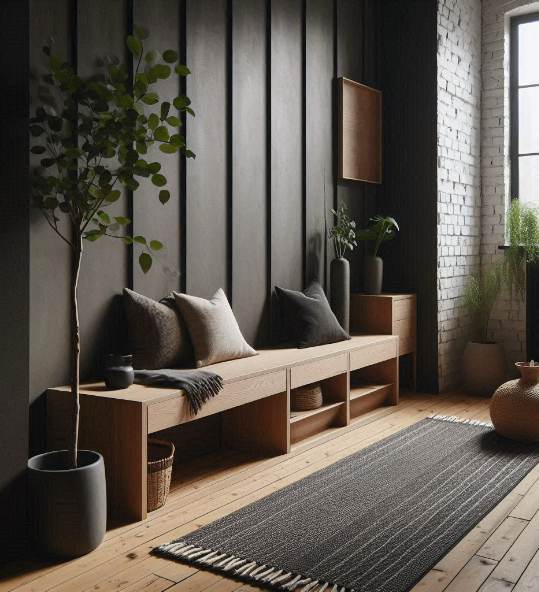 Minimal modern entryway 🖤 #LTKxWayDay 

#LTKsalealert #LTKhome