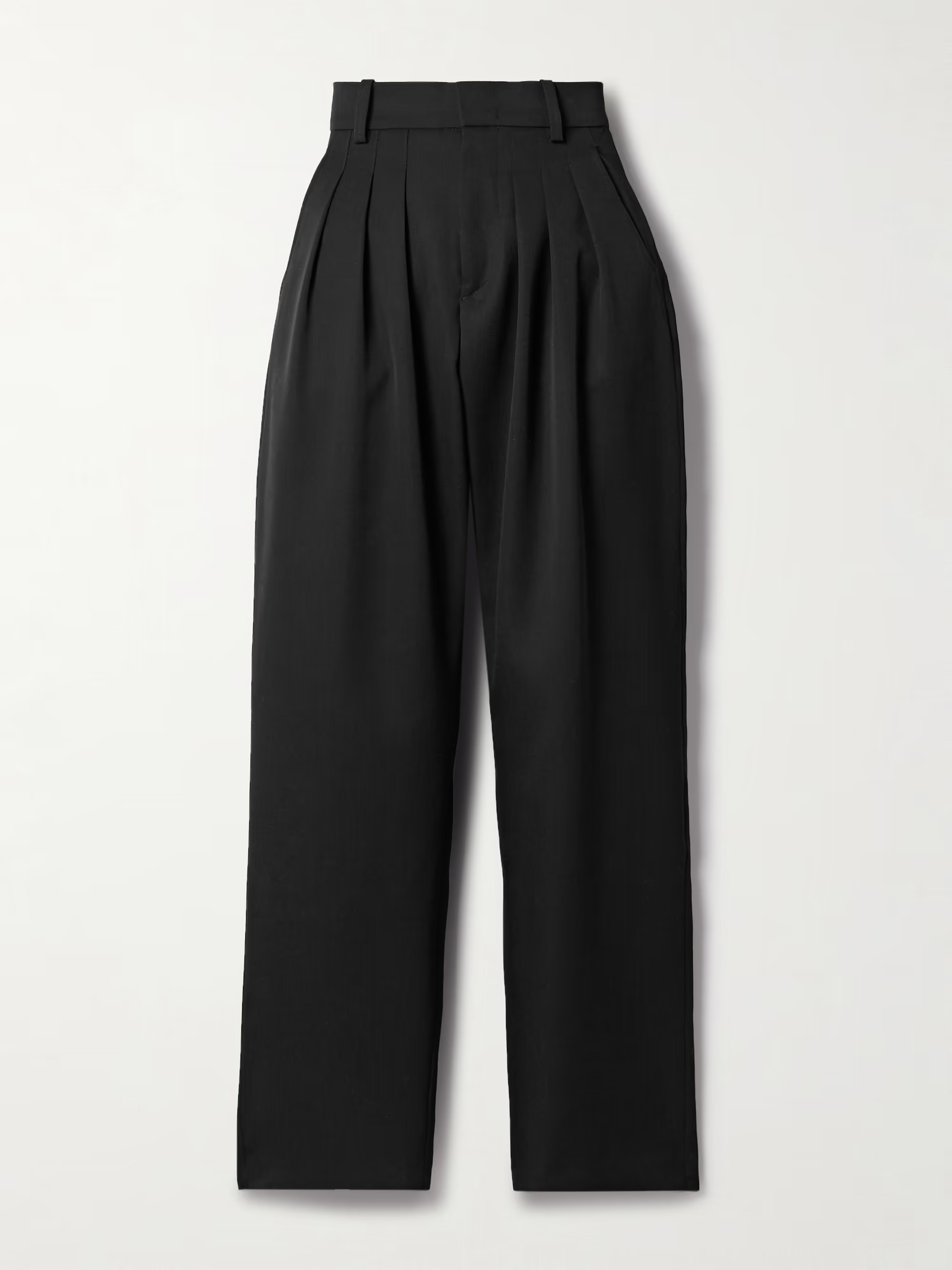 Casile pleated wool-twill tapered pants | NET-A-PORTER (UK & EU)